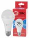 Лампа светодиодная ЭРА E27 25W 6500K матовая LED A65-25W-865-E27 R Б0048011. 