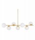 Потолочная люстра Lumina Deco Fredica&nbsp; LDP 6030-7 GD. 