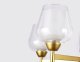 Люстра на штанге Ambrella light Traditional TR3154/5 GD/CL золото/прозрачный E27/5 max 40W D630*460. 