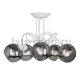 Потолочная люстра Vitaluce V4309-0/5PL. 