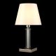 Настольная лампа Crystal Lux Nicolas LG1 Nickel/White. 