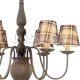Подвесная люстра Arte Lamp Scotch A3090LM-6GY. 