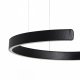Подвесной светодиодный светильник Loft IT Ring 10025/600 Black. 