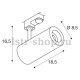 Трековый светодиодный светильник SLV 3Ph Numinos M 1004182. 