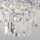 Подвесная люстра Eurosvet Ariana 10124/8 хром/прозрачный хрусталь Strotskis Smart. 