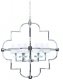 Подвесная люстра Lumina Deco Baltimore LDP 8020-6 CHR+WT. 