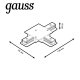 Коннектор T-образный Gauss TR135. 