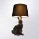 Интерьерная настольная лампа Arte Lamp Izar A4015LT-1BK. 