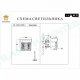 Настенный светильник iLamp Casa W9508-2 NIC. 