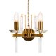 Бра Crystal Lux Marron AP2 Brass. 
