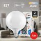 Лампа светодиодная ЭРА E27 20W 4000K матовая LED G120-20W-4000K-E27 Б0049081. 