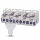 Лампа светодиодная ЭРА GU10 6W 6000K матовая LED MR16-6W-860-GU10 Б0049070. 