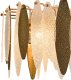 Подвесная люстра Natali Kovaltseva Triada TRIADA 81409/8C GOLD WHITE. 