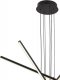 Подвесной светильник Natali Kovaltseva LED LAMPS 81103/3C BLACK. 