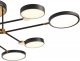 Потолочная люстра Natali Kovaltseva Loft Led LED LAMPS 81102/6C BRASS BLACK. 
