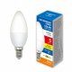 Лампа светодиодная Volpe E14 5W 3000K матовая LED-C37-5W/3000K/E14/FR/SLS UL-00008792. 