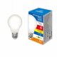 Лампа светодиодная филаментная Volpe E27 6W 3000K матовая LED-A60-6W/3000K/E27/FR/SLF UL-00008296. 