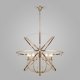 Подвесная люстра Eurosvet Santi 60139/8 золото. 