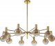 Подвесная люстра Indigo Collana 13015/10R Gold V000221. 