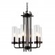 Подвесная люстра Elvan LU-61001/6-E14-Bk. 