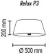 Накладной светильник TopDecor Relax Relax P3 10 09g. 