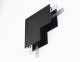 Коннектор L-образный внутренний для накладного шинопровода Ambrella light Track System Magnetic GL3378. 
