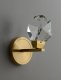 Бра DeLight Collection Crystal rock II 9701W/1 brass. 