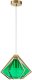 Подвесной светильник Indigo Vista 11012/1P Green V000133. 