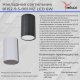 Накладной светильник Reluce 81152-9.5-001MZ LED6W WT. 