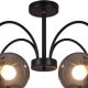 Потолочная люстра Reluce 01268-0.3-08 BK+CR. 