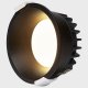 Встраиваемый светодиодный светильник Italline IT08-8013 black 3000K. 