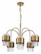 Подвесная люстра Indigo Eleganza 12019/A/6P Brass. 
