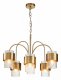 Подвесная люстра Indigo Eleganza 12019/A/6P Brass. 