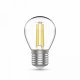 Лампа cветодиодная Gauss E27 5,5W 4100K прозрачная 3 шт. 1051226T. 
