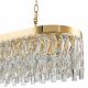 Подвесная люстра Indigo Anna 12029/10PL Gold. 