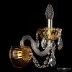 Бра Bohemia Ivele Crystal 5402 5402B/1/141 G Amber/M-1G. 