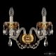 Бра Bohemia Ivele Crystal 5402 5402B/2/165 G Amber/M-1G. 