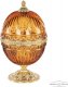 Интерьерная настольная лампа Bohemia Ivele Crystal 5680 5680L/22 G Amber/M-1G. 