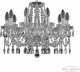Подвесная люстра Bohemia Ivele Crystal 107 107/10/200 Ni. 