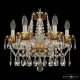 Подвесная люстра Bohemia Ivele Crystal 5413 5413/6/141 G Amber/M-1H. 