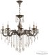 Подвесная люстра Bohemia Ivele Crystal AL7901 AL79101/8/250 B SGB. 