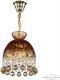 Подвесной светильник Bohemia Ivele Crystal 5478 5478/22 G Amber/M-1G Balls K721. 