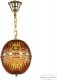 Подвесной светильник Bohemia Ivele Crystal 5479 5479/20 G Amber/M-1G. 