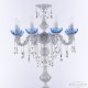 Торшер Bohemia Ivele Crystal AL7901 AL79101T/8/175 B WMN P Aquamarine/M-1H. 