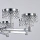 Подвесная люстра DeLight Collection Diamond cut MD21020075-6A chrome. 