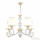 Подвесная люстра Arte Milano Florentia-2387 302387/5 Wh/Gd. 