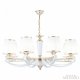 Подвесная люстра Arte Milano Florentia-2457 302457/8 Wh/Gd. 