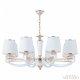 Подвесная люстра Arte Milano Florentia-2457 302457/8 Wh/Gd. 