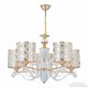 Подвесная люстра Arte Milano Florentia-3097 303097/5 Wh/Gd. 