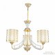 Подвесная люстра Arte Milano Florentia-3387 303387/3 Wh/Gd. 